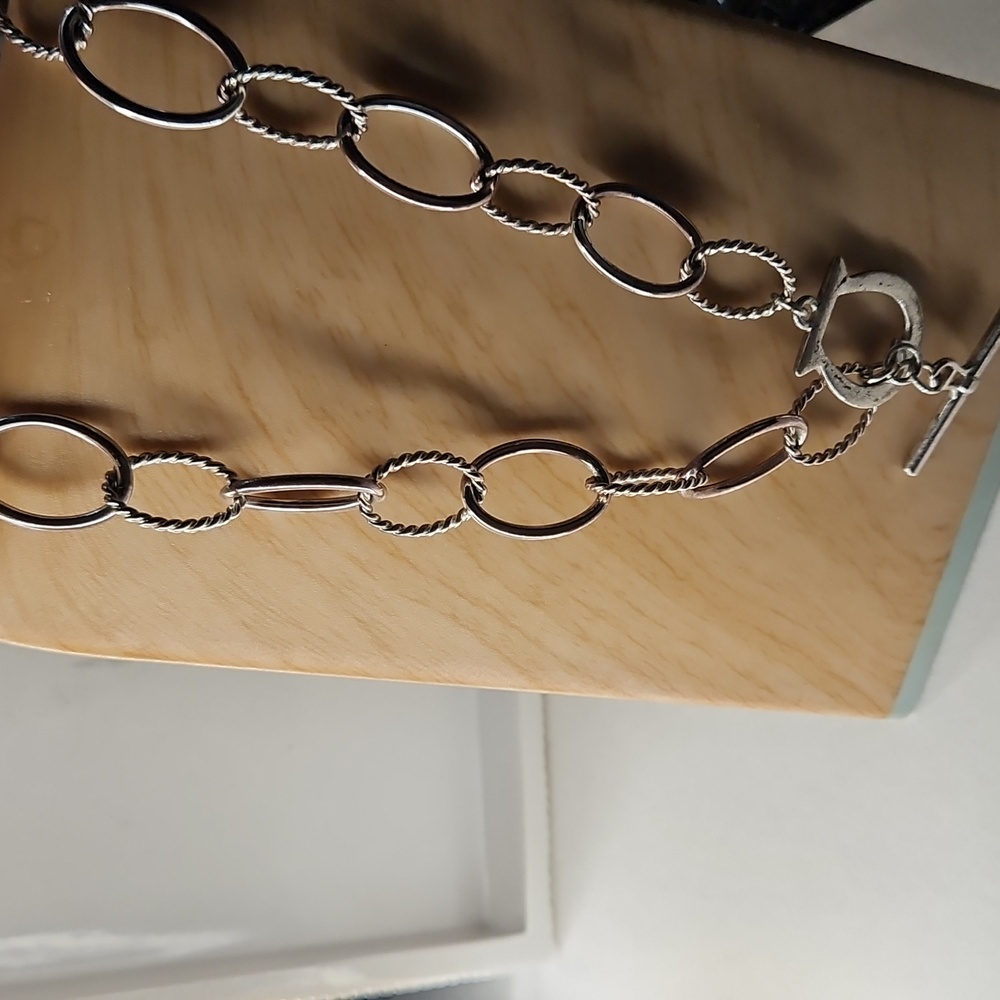 White House Black Market Silver and Crystal Necklace Bundle - Picture 9 of 15